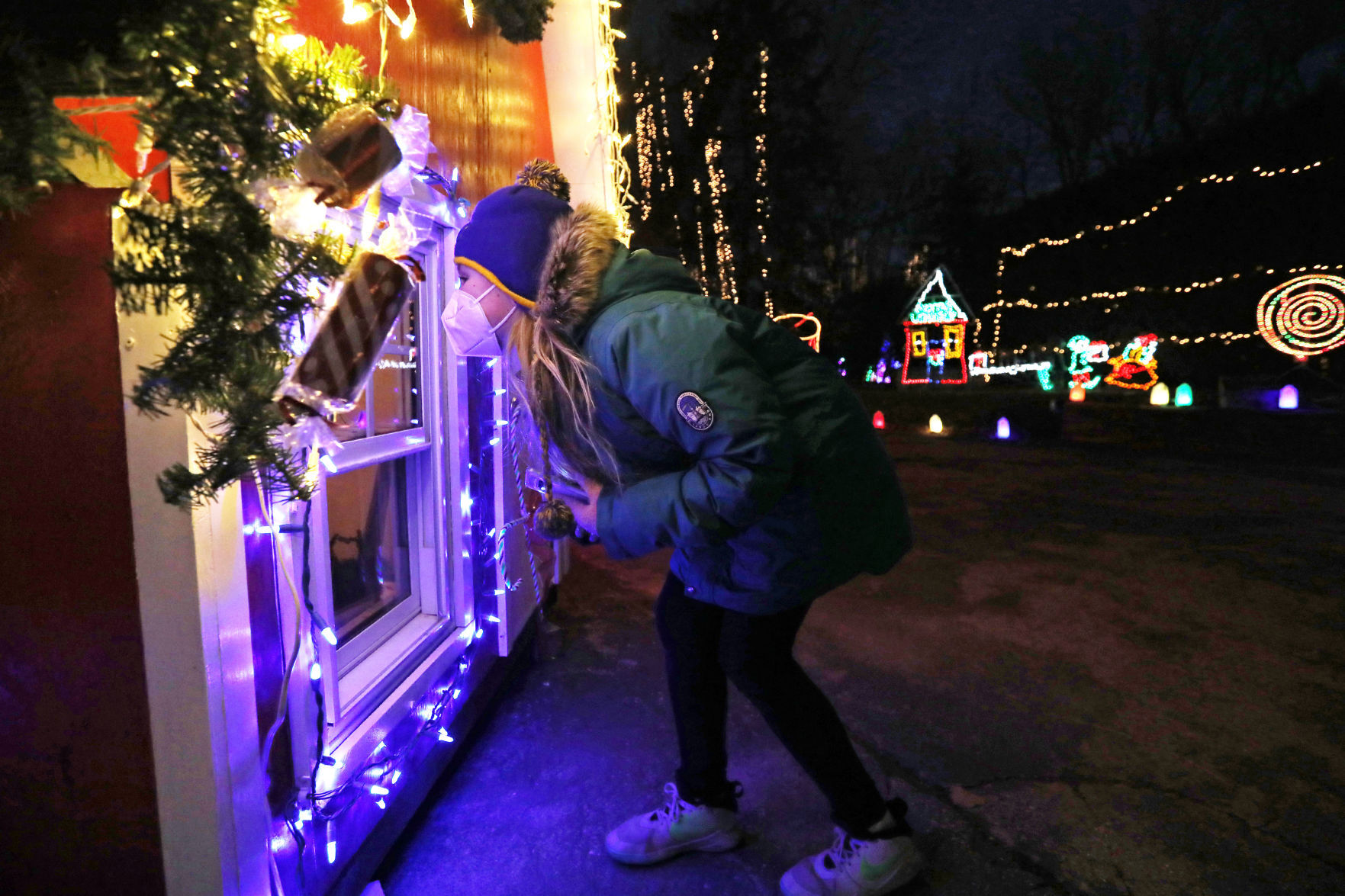 Rotary Botanical Gardens Holiday Light Show